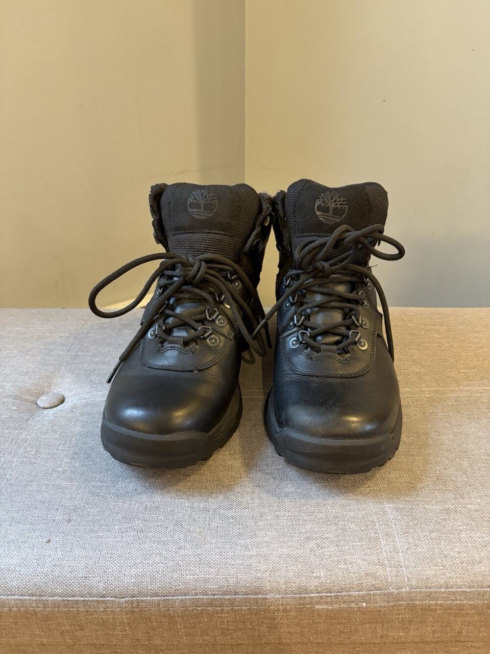 Timberland Black Men’s Size 8 Waterproof Work Boot